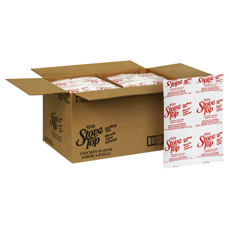 STOVE TOP Stuffing Chicken Flavor 3.418lbs, PK6 10043000807108